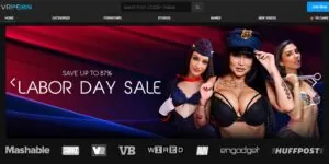 Sconti per il Labor Day di VRPorn.com