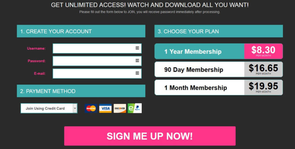 vrhush membership prices